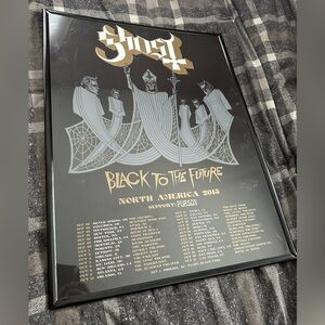 👻💀 Ghost 2015 Band Tour Poster